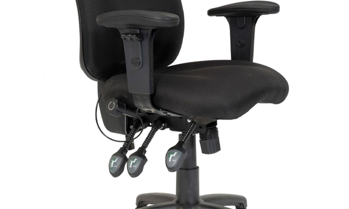 4 ד"ר גב: כיסא מחשב DELTA - צבעים לבחירה