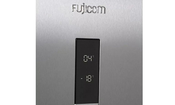 4 מקרר מקפיא תחתון פוג'יקום Fujicom בנפח 324 ל' בצבע נירוסטה