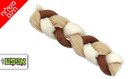 10 מארזי צמות עור לכלב