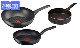 סט ווק, מחבת וקלחת Tefal