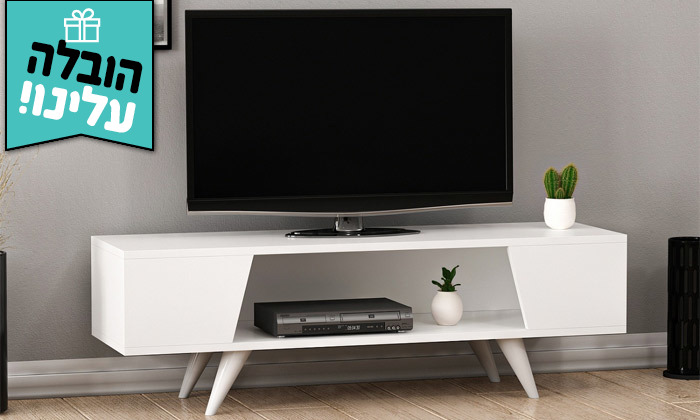5 מזנון טלוויזיה TUDO DESIGN דגם NOUBY - משלוח חינם