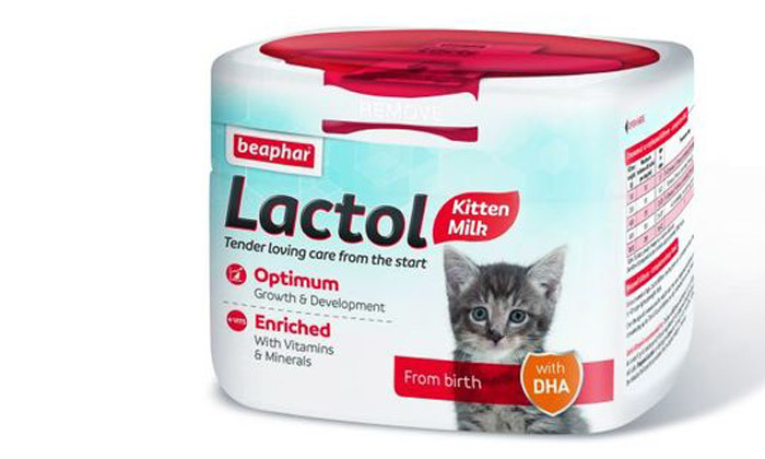 3 2 יחידות תחליף חלב לחתולים Lactol