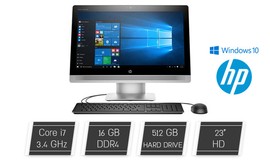 מחשב HP AIO מסך "23