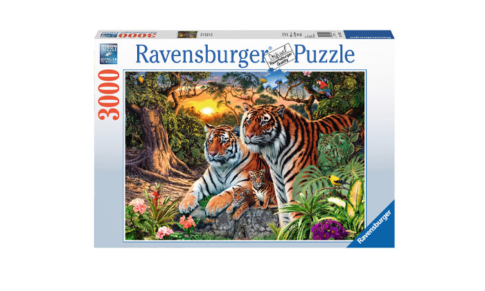 8 פאזלים 3000 חלקים Ravensburger Puzzle - משלוח חינם