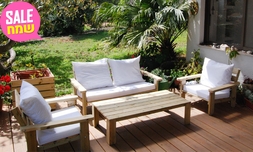 פינת ישיבה לגינה