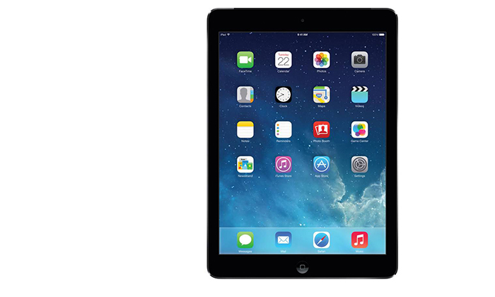 4 טאבלט APPLE  iPad Air WiFi בנפח 16GB