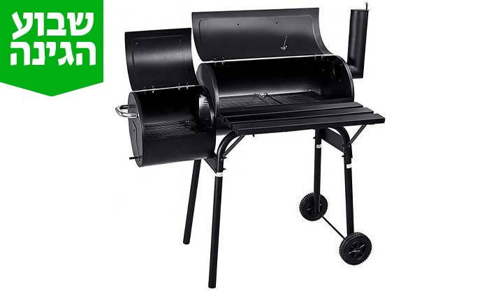 7 מעשנת בשר משולבת גריל Elkol