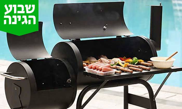 9 מעשנת בשר משולבת גריל Elkol