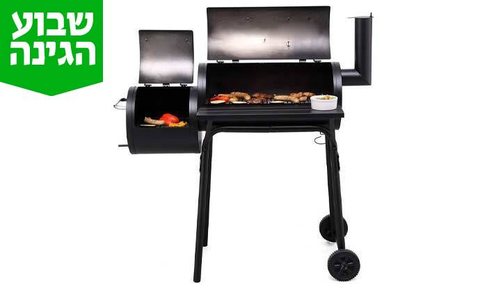 10 מעשנת בשר משולבת גריל Elkol