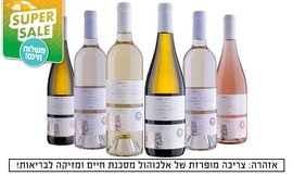 6 יינות במשלוח מיקב גוש עציון