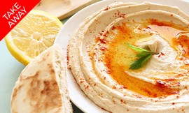 ארוחת חומוס זוגית במשלוח
