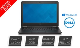 מחשב נייד DELL מסך "12.5