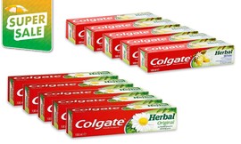10 משחות שיניים Colgate Herbal