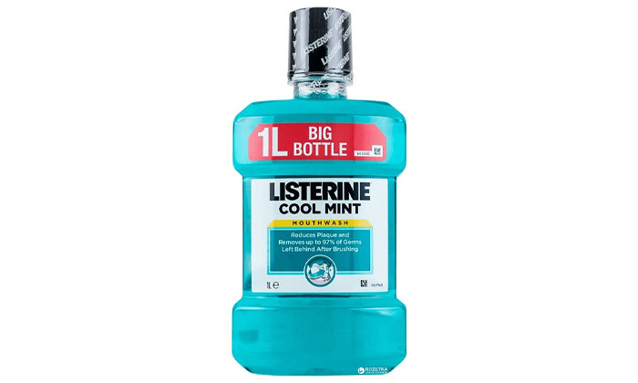 3 3 יחידות שטיפת פה ליסטרין Listerine 