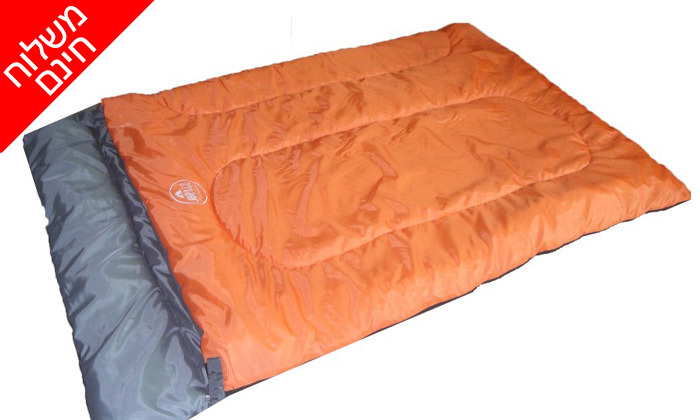 5 אוהל ל-4 אנשים ושק שינה זוגי CAMP&GO - משלוח חינם