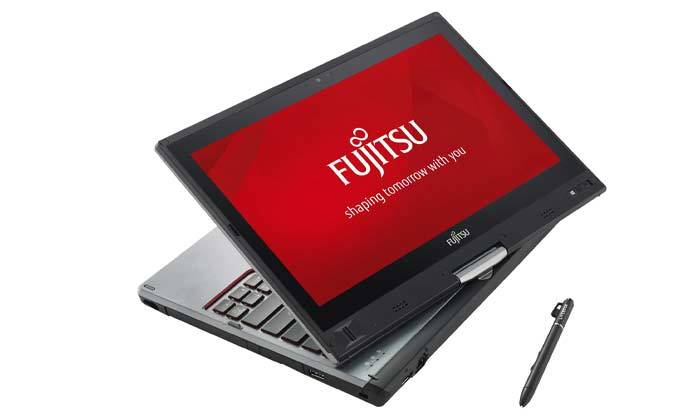 3 מחשב נייד פוג'יטסו FUJITSU עם מסך מגע מתהפך 12.5 אינץ'