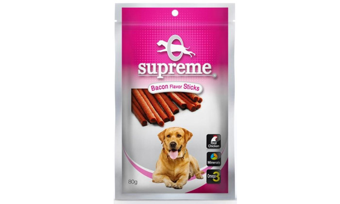 4 12 חבילות חטיפים לכלבים סופרים Supreme 