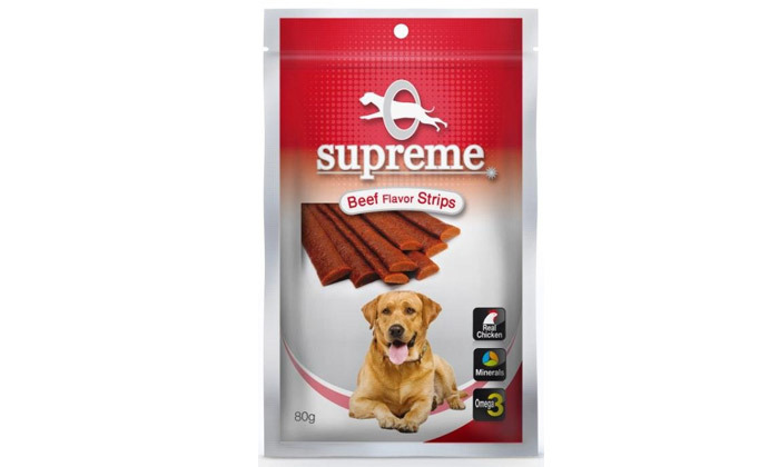 5 12 חבילות חטיפים לכלבים סופרים Supreme 