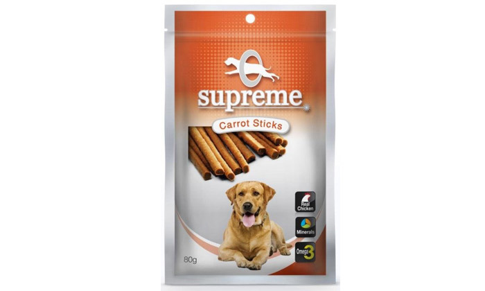 6 12 חבילות חטיפים לכלבים סופרים Supreme 