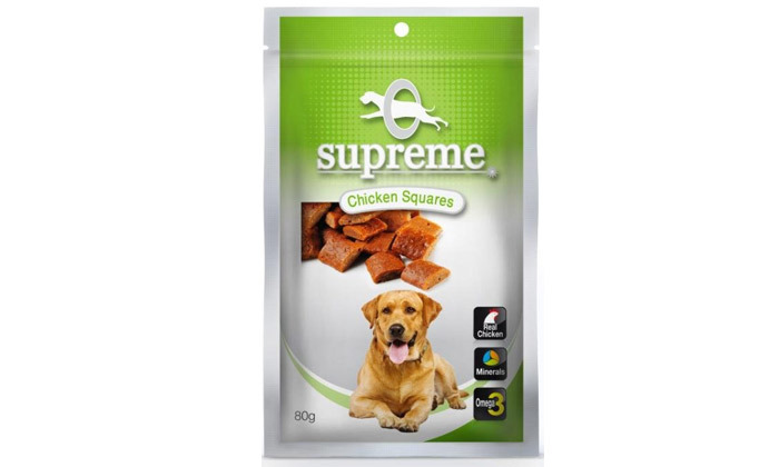 8 12 חבילות חטיפים לכלבים סופרים Supreme 