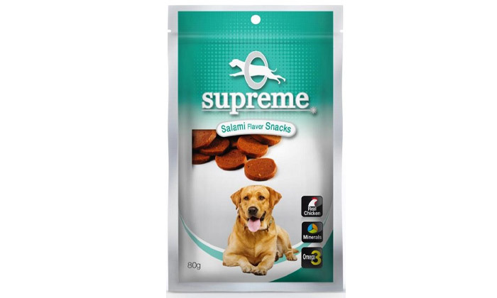 10 12 חבילות חטיפים לכלבים סופרים Supreme 