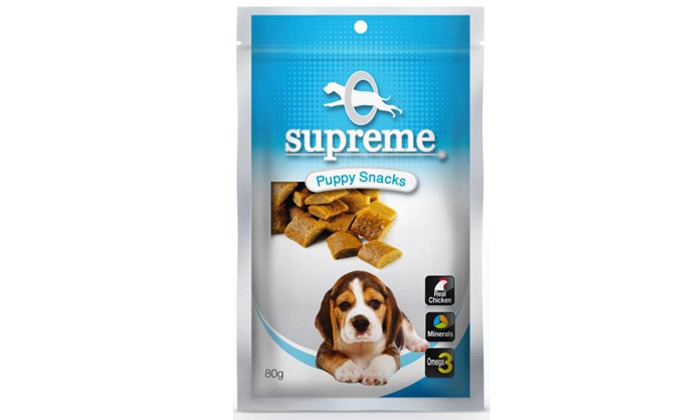11 12 חבילות חטיפים לכלבים סופרים Supreme 