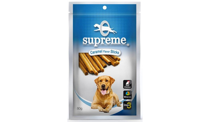12 12 חבילות חטיפים לכלבים סופרים Supreme 