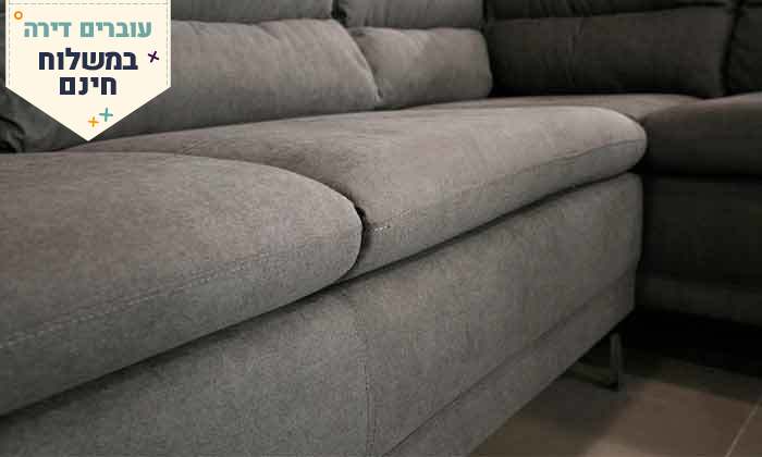 4 סלון פינתי Vitorio Divani דגם ילוסטון - משלוח חינם