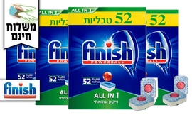 מארז 208 טבליות למדיח Finish