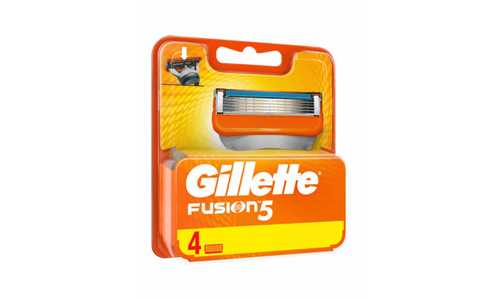 3 ג'ילט Gillette Fusion - מארז 16 סכיני גילוח