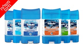 6 יחידות דאודורנט Gillette