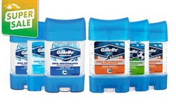 6 יחידות דאודורנט Gillette