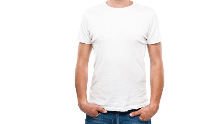 10 מארז 10 חולצות קצרות 100% כותנה לגברים - צבעים לבחירה
