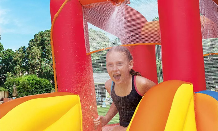 4 מתקן פארק מים מתנפח לילדים Bestway דגם Splash Tower - משלוח חינם