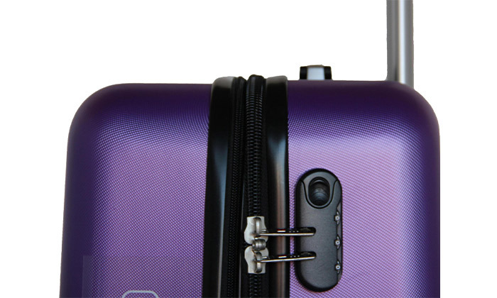 12 שלישיית מזוודות קשיחות SWISS TUSTIN