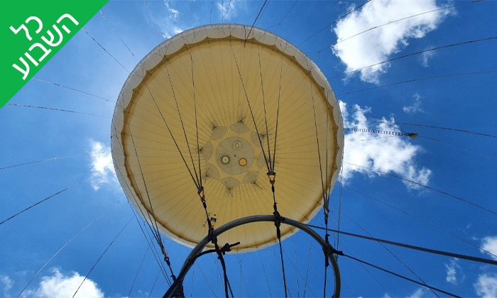 9 טיסה בכדור פורח TLV Balloon, פארק הירקון - גם בשישי