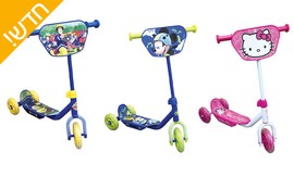 קורקינט 3 גלגלים ממותג לילדים