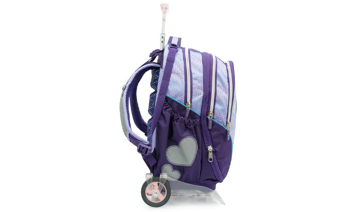 10 קל גב X Bag Trolley Frozen: תיק טרולי לבית הספר וערכת כלי כתיבה במשלוח חינם