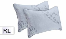 זוג כריות ויסקו Memory Foam