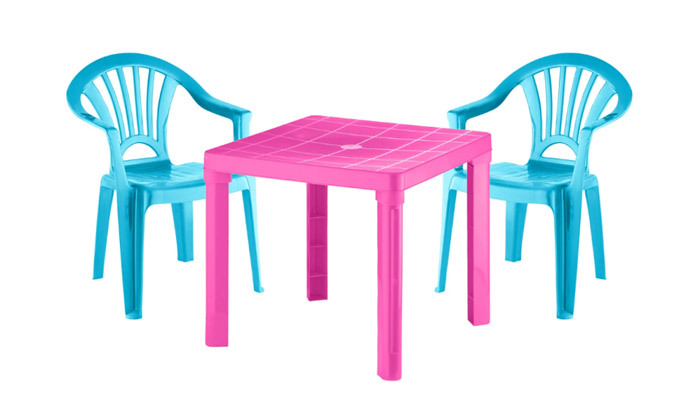 2 סט שולחן ו-2/4 כיסאות לילדים