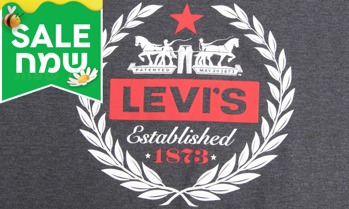 14 חולצות גברים 100% כותנה, ליוויס LEVIS 