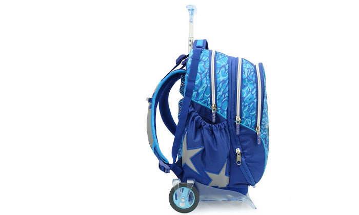 6 קל גב X Bag Trolley Minions: תיק טרולי לבית הספר וערכת כלי כתיבה במשלוח חינם