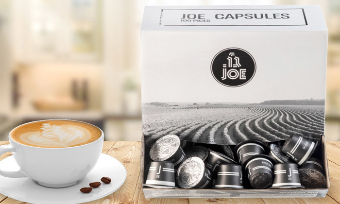 9 דיל לזמן מוגבל: מארז 200 / 300 קפסולות קפה JOE - משלוח חינם