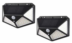 זוג פנסי הצפה סולאריים