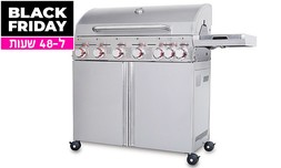 גריל גז 6 מבערים Peerless