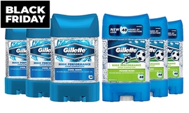 6 יח' דאודורנט GILLETTE לגבר