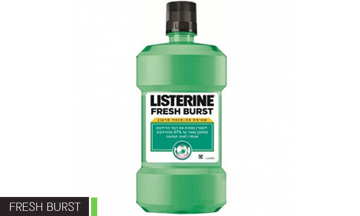 6 10 בקבוקי שטיפת פה ליסטרין Listerine