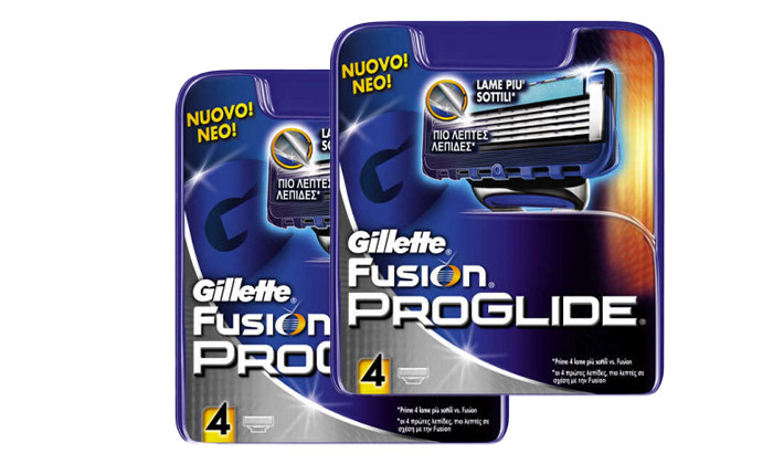3 מארז 8 סכיני גילוח ג'ילט פיוז'ן Gillette Fusion ProGlide