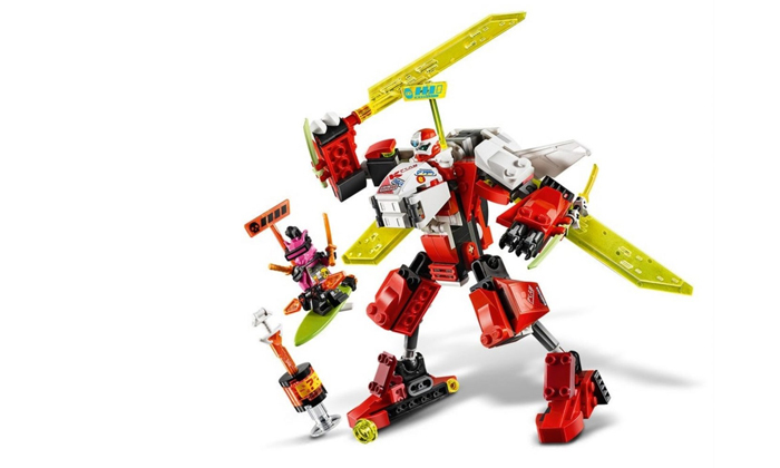 4 רובוט המטוס של קאי לגו נינג'גו LEGO NINJAGO
