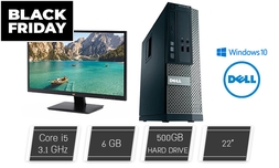 מחשב נייח DELL/HP i5 מאובזר